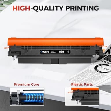 069 Toner Cartridge Set: MF753Cdw Toner Replacement for Canon 069 Toner Cartridge Set 069H Work with Canon Color ImageCLASS MF753Cdw MF751Cdw MF752Cdw | for Canon Toner 069 069H Ink Cartridges 4 Pack - Image 4
