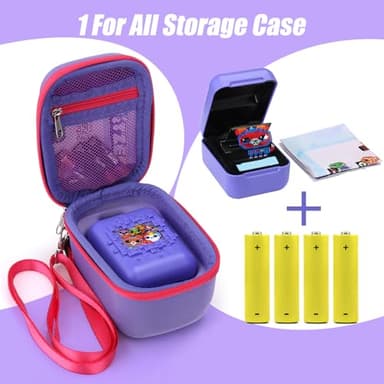 Mity rain Interactive Toy Digital Pet and Case Compatible with Bitzee, 3 in 1 Portable Holder for Hand/Neck/Bag Carrying with Storage Pocket, Electronic Pets Toys Accessories - Image 4