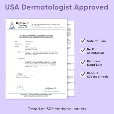 Foot Peel Mask - Foot Mask for Baby Soft Skin - Remove Dead Skin, Dry, Cracked Feet & Callus, Foot Spa, Made with Aloe Vera Extract for Women and Men (2 Pair (Pack of 1), Lavender) - Image 6