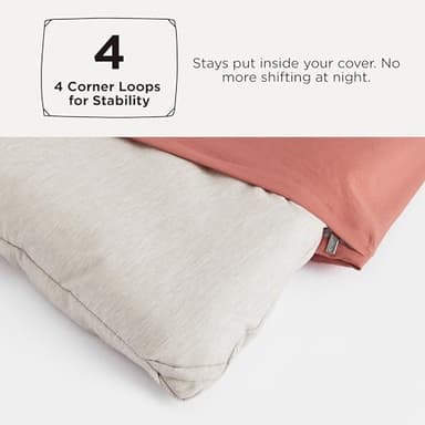 Bedsure Oversized King Comforter Set - Beige Soft Bedding for All Seasons, Cationic Dyed Bed Set, 3 Pieces, 1 Oversized King Size Comforter (120"x98") and 2 Pillow Shams (20"x36"+2") - Image 4
