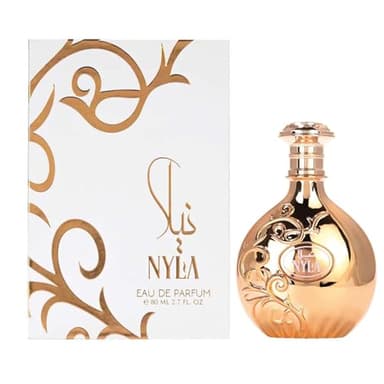 Ny-La Perfume Arabiyat Prestige Vanille Eau de Body Spray – Vanilla & Caramel Body Spray, Sweet & Sensual Scent, Long-Lasting Fragrance, For Women, Elegant Rose Gold Bottle, 2.7 fl oz (Nyla) - Image 1