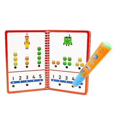 Educational Insights Hot Dots Numberblocks Workbook Numbers 1-10 with Interactive Pen, 75+ Activities, Gift for Kids Ages 4+ - Image 2