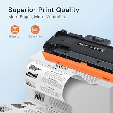 E-Z Ink Compatible Toner Cartridge Replacement for Samsung 116L MLTD116L D116L MLT D116L to use with SL-M2625D SL-M2675F SL-M2825DW SL-M2835DW SL-M2875FD SL-M2875FW SL-M2885FW (1 Black) - Image 4