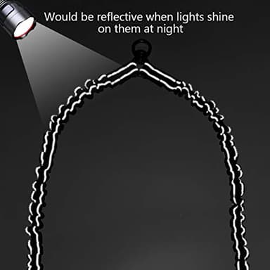 Giecooh Double Dog Leash,Reflective No Tangle Leashes for 2 Dogs,Dual Dog Training Leash for Medium Large Dogs,Black - Image 2