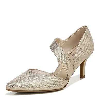 LifeStride Womens Suki Pumps Platino Gold 10 W - Image 5