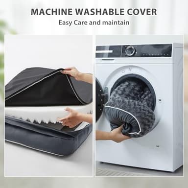 BFPETHOME Orthopedic Dog Beds for Large Dogs-Waterproof Sofa Dog Bed with Removable Washable Cover, Big Pet Bed with Waterproof Lining and Nonskid Bottom,Pet Bed for Large Dogs - Image 6