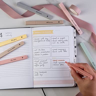 DIVERSEBEE Bible Highlighters with Soft Chisel Tip, 8 Pack Assorted Colors Pens No Bleed, Quick Dry Set, Cute Aesthetic Markers, Bible Study Journaling Supplies and Accessories (Earthy) - Image 5