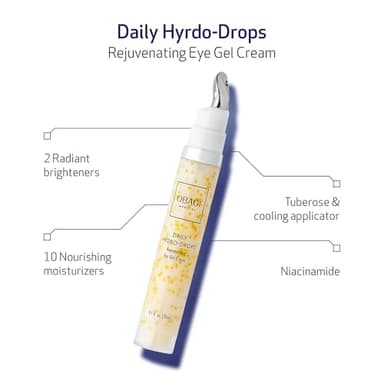 Obagi Daily Hydro-Drops Rejuvenating Eye Gel Cream – Reduces the Appearance of Dark Circles & Instantly Brightens, Smooths, & Depuffs Eyes – 0.5 oz - Image 8