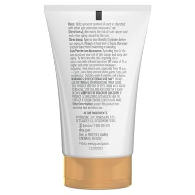 Olay Invisible Sunscreen, SPF 35, 100% Invisible Facial Sunscreen and Makeup Primer - Fragrance-Free, Weightless, No White Cast Broad Spectrum Sun Protection with Vitamin C & E, Aloe Vera, 1.7 Oz - Image 12