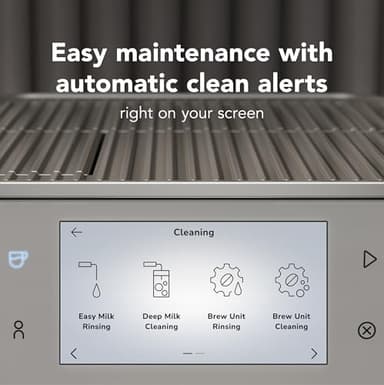 KitchenAid Fully Automatic Espresso Machine KF8 with Milk Attachment and Plant Based Milk Options, KES8558SX, Stainless Steel - Image 8