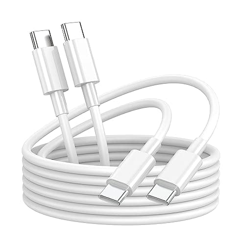 USB C to USB C Charging Cable for Apple iPhone 17/16/15 Charger Fast 6ft Long USBC to USB-C Power Cord for iPhone 17/16 Pro/Pro Max/Air, MacBook Air 13 inch/IPad Pro/Air/10th/4/5 Type C 2Pack 6 ft 60W - Image 1