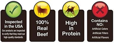 Cadet 100% Beef Strip Long Lasting Chews for Dogs, Single Ingredient Beef Esophagus Dog Treats, Natural High Protein Rawhide Alternative for Small & Large Dogs, 8 Ounce - Image 6