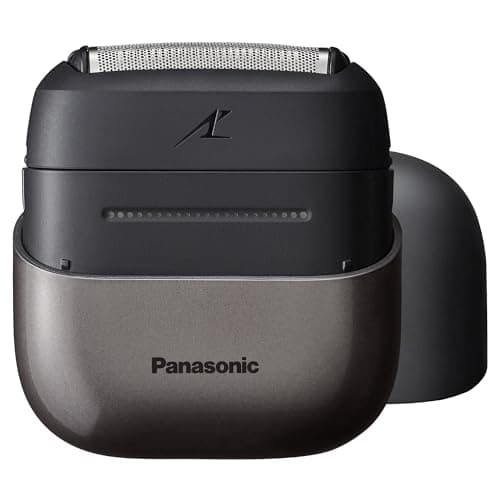 Panasonic Swipe Right Travel Shaver for Men, Portable Electric Razor with USB-C Charging, 3-Blade Cutting System and Beard Sensor Technology, Wet/Dry Use - ES-CM3A-K - Image 1