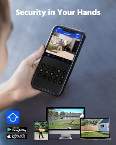 ANNKE 8CH H.265+ 3K Lite Wired Security Camera System with AI Human/Vehicle Detection, 4 x 1920TVL 2MP CCTV IP67 Cameras with Smart Dual Light for Outdoor Use, Color Night Vision, 1TB Hard Drive - Image 6