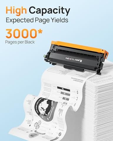 E-Z Ink Compatible TN760 Toner Cartridge Replacement for Brother TN760 TN 760 TN730 Compatible with DCP-L2550DW HL-L2350DW HLL2395DW HLL2390DW HL-L2370DW MFC-L2710DW MFC-L2750DW MFC-L2730DW (3 Black) - Image 3