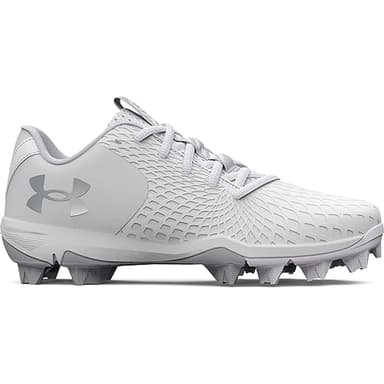 Under Armour Women's Glyde 2.0 RM, (100) White/White/Metallic Silver, 8, US - Image 4