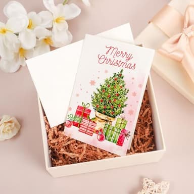 60 Sets Watercolor Cards with Envelopes, 140 lb/300 GSM Watercolor Paper Cards, 4x6 Inch Foldable Blank Watercolor Postcards and Envelopes for Greeting Cards, Wedding Invitations, Thank You Card - Image 6