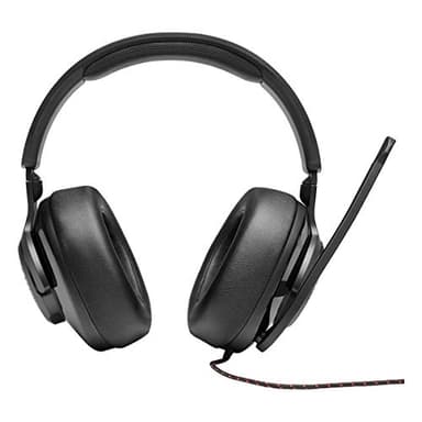 JBL Quantum 300 - Wired Over-Ear Gaming Headphones with JBL Quantum Engine Software - Black, Large - Image 2