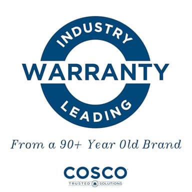 COSCO 4 ft. Fold-in-Half Adjustable Height Indoor/Outdoor Utility Table, Black - Image 6