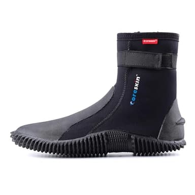Coreskin Neoprene Dive Boots Zippered Premium 3mm with Anti-Slip Sole for Water Sports, Scuba Diving, Snorkeling, Rafting, Kayaking, Windsurfing(N-PM3mm8) - Image 2