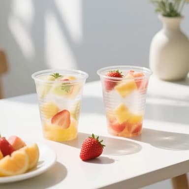 BYSNOW 7 oz Clear Plastic Cups, 500 Count Bulk, PP Clear Plastic Cups for Party with Higher Heat Resistance, Suit for Hot Beverages, Soda, Juice (7oz 500count) - Image 5