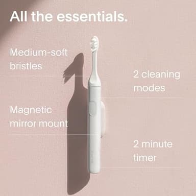 SURI Electric Toothbrush - Sustainably Designed in California. Electric Toothbrushes Adults. Durable Slim Sonic Travel Tooth Brush. 40-Day Battery - Image 6