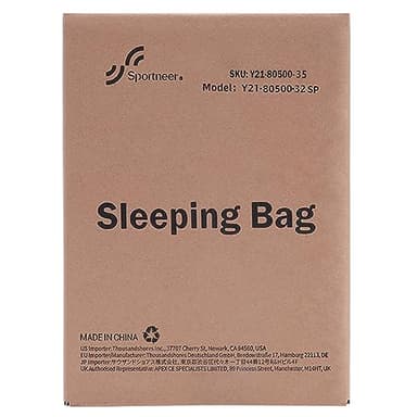 Sleeping Bags for Adults, Sportneer Sleeping Bag 3-4 Season Warm Weather Waterproof Lightweight Camping Sleeping Bag for Camping Backpacking Hiking Outdoor Travel - Image 9