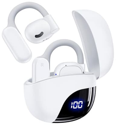 TAGRY Wireless Bluetooth Headphones 80Hrs Playtime Ear Buds with Earhooks K09 - Image 1