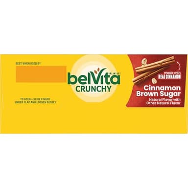 belVita Breakfast Bars Biscuits, Cinnamon Brown Sugar, 30 Total Packs, 6 Boxes (4 Biscuits Per Pack) - Image 18
