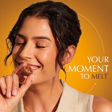 Lindt LINDOR Caramel Milk Chocolate Candy Truffles, Milk Chocolate Candy with Smooth, Melting Truffle Center, 25.4 oz., 60 Count - Image 5