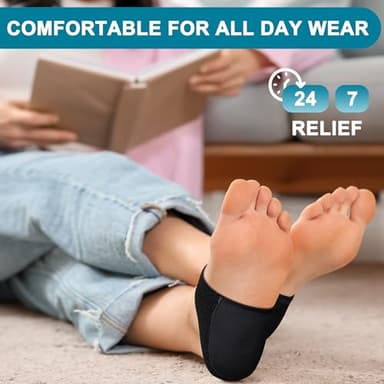Plantar Fasciitis Gel Heel Protectors, Heel Cups for Women Men Heels Spur Pain Relief, Heel Inserts Pads for Achilles Tendonitis Dry Cracked Heel Support Cushion(Small, 2Pairs) - Image 7