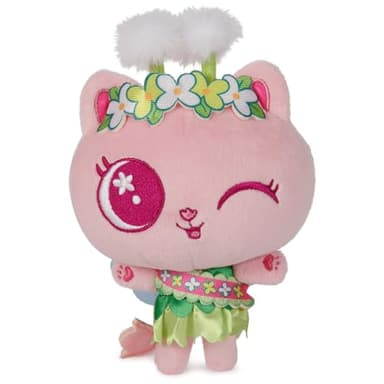 Gabby’s Dollhouse, Celebration Series 6-Inch Tall Kitty Fairy Plushies, Stuffed Animal Kids Toys for Girls & Boys Ages 3 and Up - Image 1