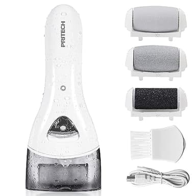 Electric Foot Callus Removers Rechargeable, Portable Electronic Foot File Pedicure Tools, Electric Callus Remover Kit, Professional Pedi Feet Care Perfect for Dead, Hard Cracked Dry Skin Ideal Gift - Image 1