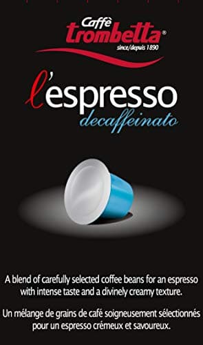 Trombetta l'espresso Decaffeinato,13.0 Pound(Pack of 8), blend of decaffeinated coffee, Rich aroma and full of flavor but without caffeine - Image 3