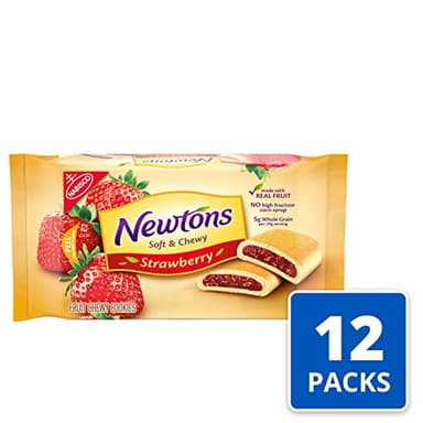 Newtons Soft & Fruit Chewy Strawberry Cookies, (Strawberry Bars), 12 - 10 oz Packs - Image 4