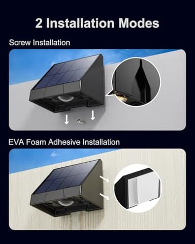 16 Pack Bright Sun Power Fence Lights Outdoor Waterproof with Cool White LED Spot, for Exterior Door, Deck, Step, Yard, Railing, Porch, Pool Cage, Modern Designed for Enhanced Security, Easy Mounting - Image 4