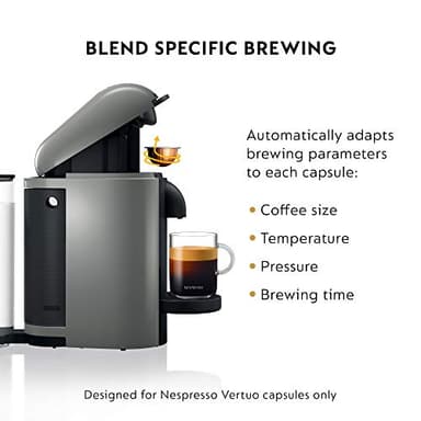Nespresso VertuoPlus Coffee and Espresso Machine by Breville,8 ounce,Grey - Image 5