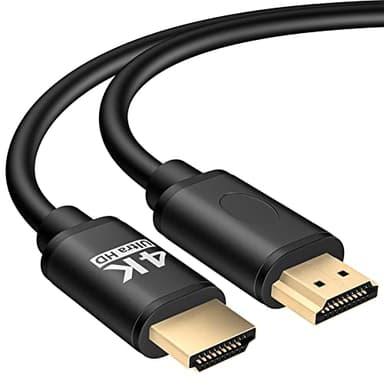 TCNEWCL 4K@60Hz HDMI Cable 2.0, 5 Feet Ultra High Speed HDMI Cord, Support HDCP 2.2, HDR 10, for Laptop, PC, HDTV, PS4/5, Xbox, etc - Image 1