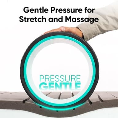 FitBeast Back Roller - Deep Tissue Massage Wheel, Yoga Wheel & Back Stretcher for Pain Relief (12'') - Image 6