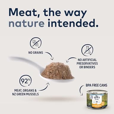 ZIWI Peak Wet Cat Food – All Natural, High Protein, Grain Free, Limited Ingredient, with Superfoods (Chicken, Case of 12, 6.5oz Cans) - Image 2