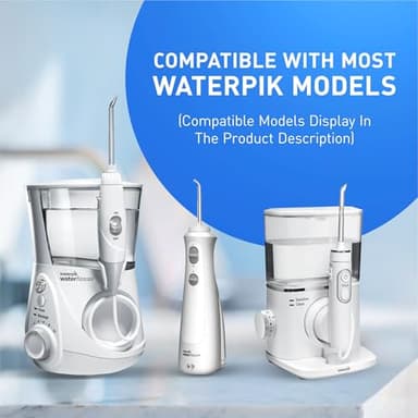 Water Flosser Replacement Tips for Waterpik, Replacement Heads for Waterpik (6 Classic Jet Tips) - Image 2