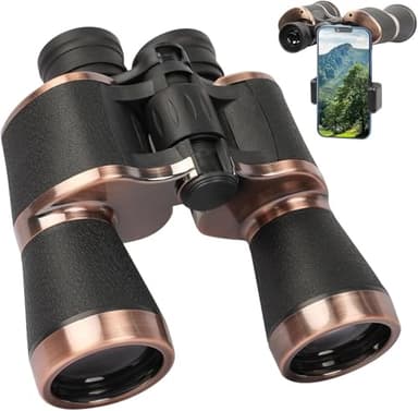 20x50 Binoculars for Adults, HD High Powered Professional Binoculars for Bird Watching Travel Stargazing Concerts Outdoor Sports-BAK4 Prism FMC Lens,Waterproof, Fogproof with Phone Adapter