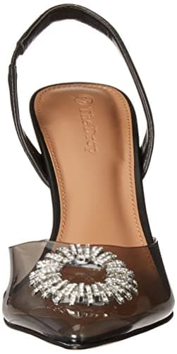 The Drop Women's Klara Clean Pointed Toe, Clear Black, 6.5 - Image 2