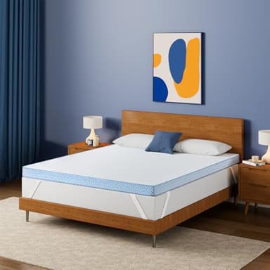 BedStory Extra Firm Mattress Topper Full - 4 Inch High Density Memory Foam Bed Toppers for Back Pain Relief and Motion Isolation - Removable Washable Cover, CertiPUR-US Certified - Image 6