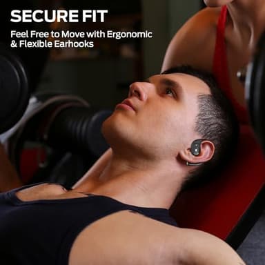 Monster Open Ear AC317 Headphones, Wireless Headphones with Stereo Sound, Bluetooth 5.4, 24H Playback, Crystal Clear Calls, Type-C Charging, Touch Control, Sweat Resistant Open Ear Wireless Earbuds - Image 7