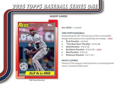2025 Topps Series 1 Baseball Trading Card MLB Hanger Box - Image 7