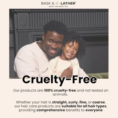 Bask & Lather Scalp Stimulator Hair Growth Oil, Cold Pressed Mint and Rosemary Blend with Grapeseed for Hair Growth, Organic Natural Leave in, All Hair Types, 2 Fl Oz - Image 7