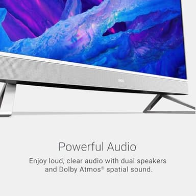 Dell 24" FHD IPS All-in-One Desktop PC, Touch Screen, Intel Core 7 150U, 16 GB DDR5 RAM, 512 GB SSD, DisplayPort HDMI, Wireless Keyboard & Mouse, WiFi, Anti-Glare, Windows 11 Pro, USB Type C, White - Image 3
