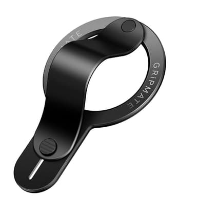 GripMate for MagSafe Phone Grip for iPhone - Magnetic Phone Ring Holder Detachable for iPhone 17 - Comfortable Finger Phone Ring Grip for Apple 16/15/14/13/12,Black - Image 1