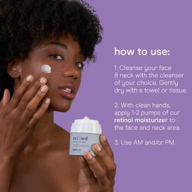 Baebody Made in USA Retinol Cream for Face - Anti Aging Face Cream for Fine Lines and Wrinkles - With Jojoba Oil & Vitamin E - Beauty Gifts for Women (50 ml/1.7 fl oz) - Image 3